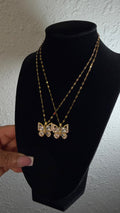 Gxld Butterfly Necklace