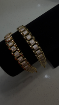 Gxld Pave Link Bracelet