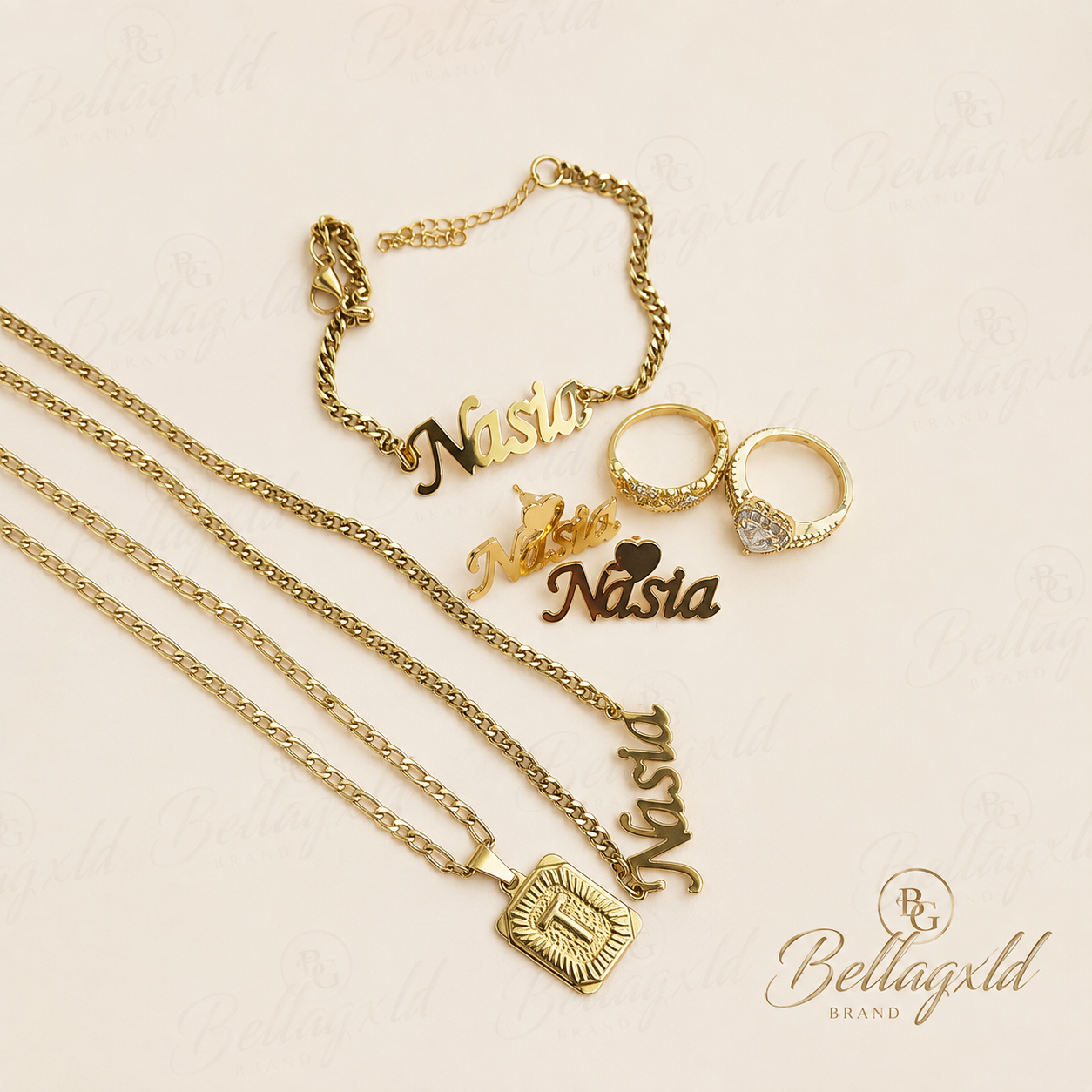 Nameplate Trio Set
