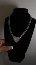 Silver Heartz Necklace