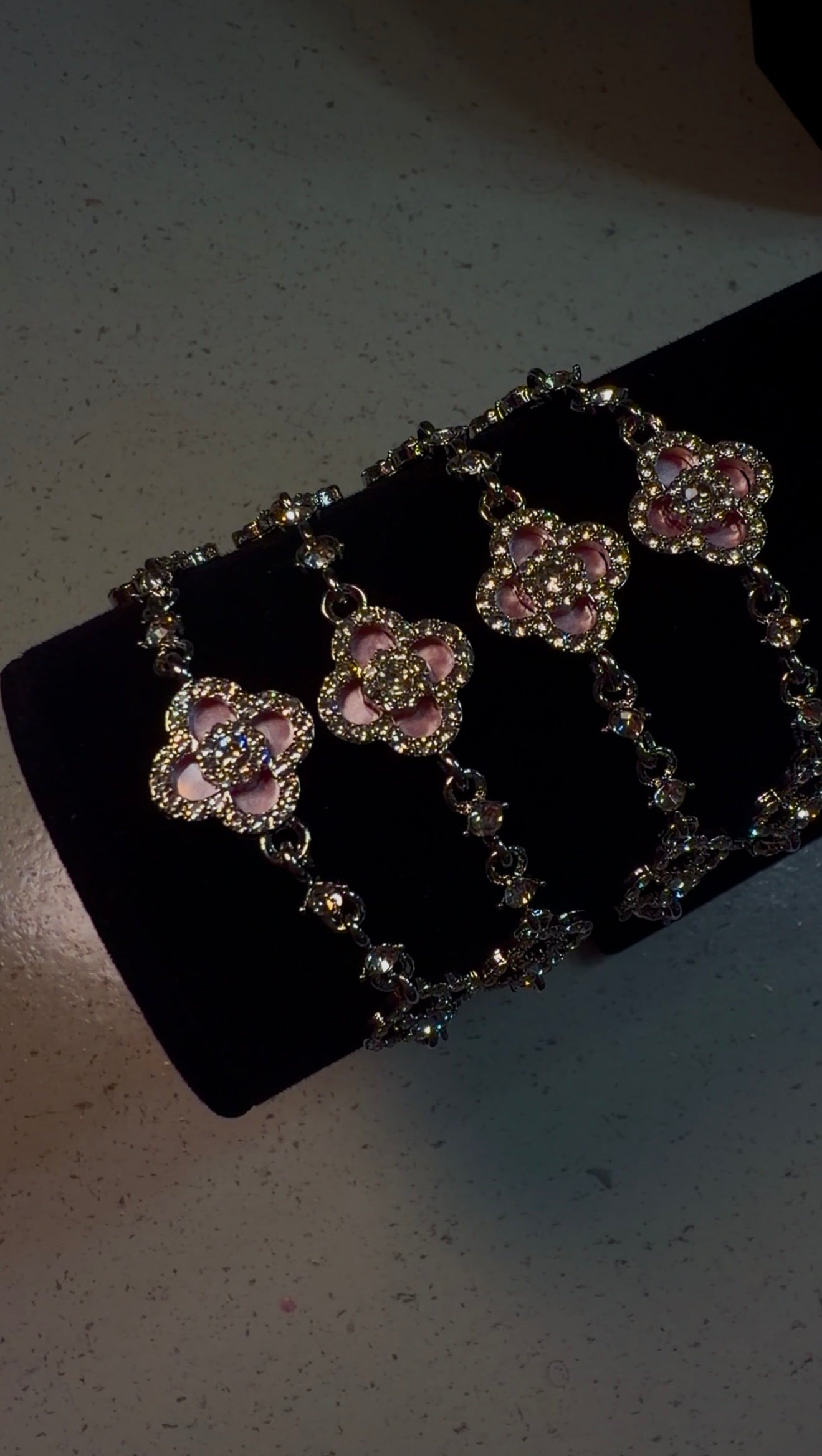 Pink Luxe Petal Bracelet