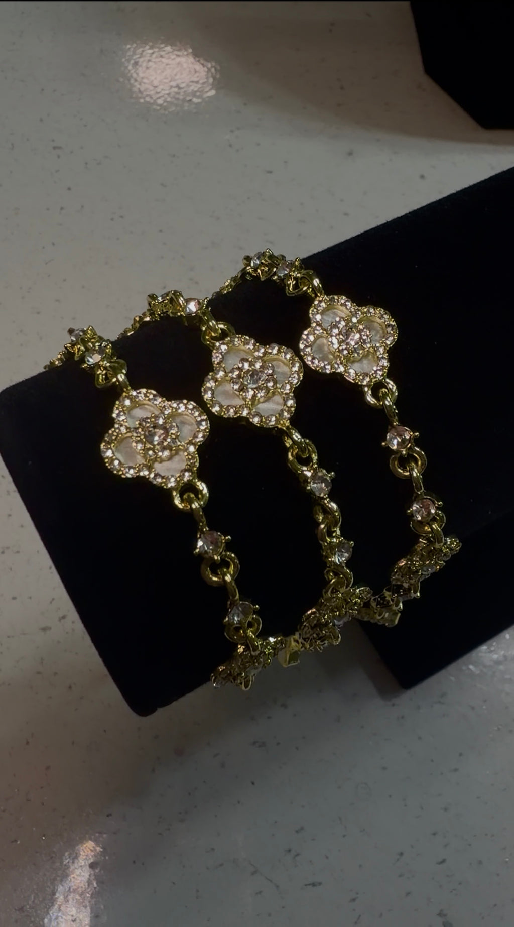 The Luxe Petal Bracelet Set