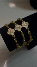 The Luxe Petal Bracelet Set