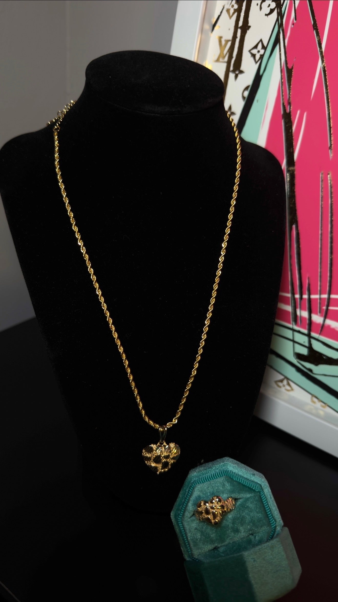 Gxld Nugget Necklace
