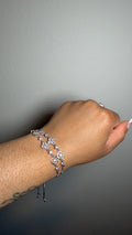 Silver Cleef Bracelet