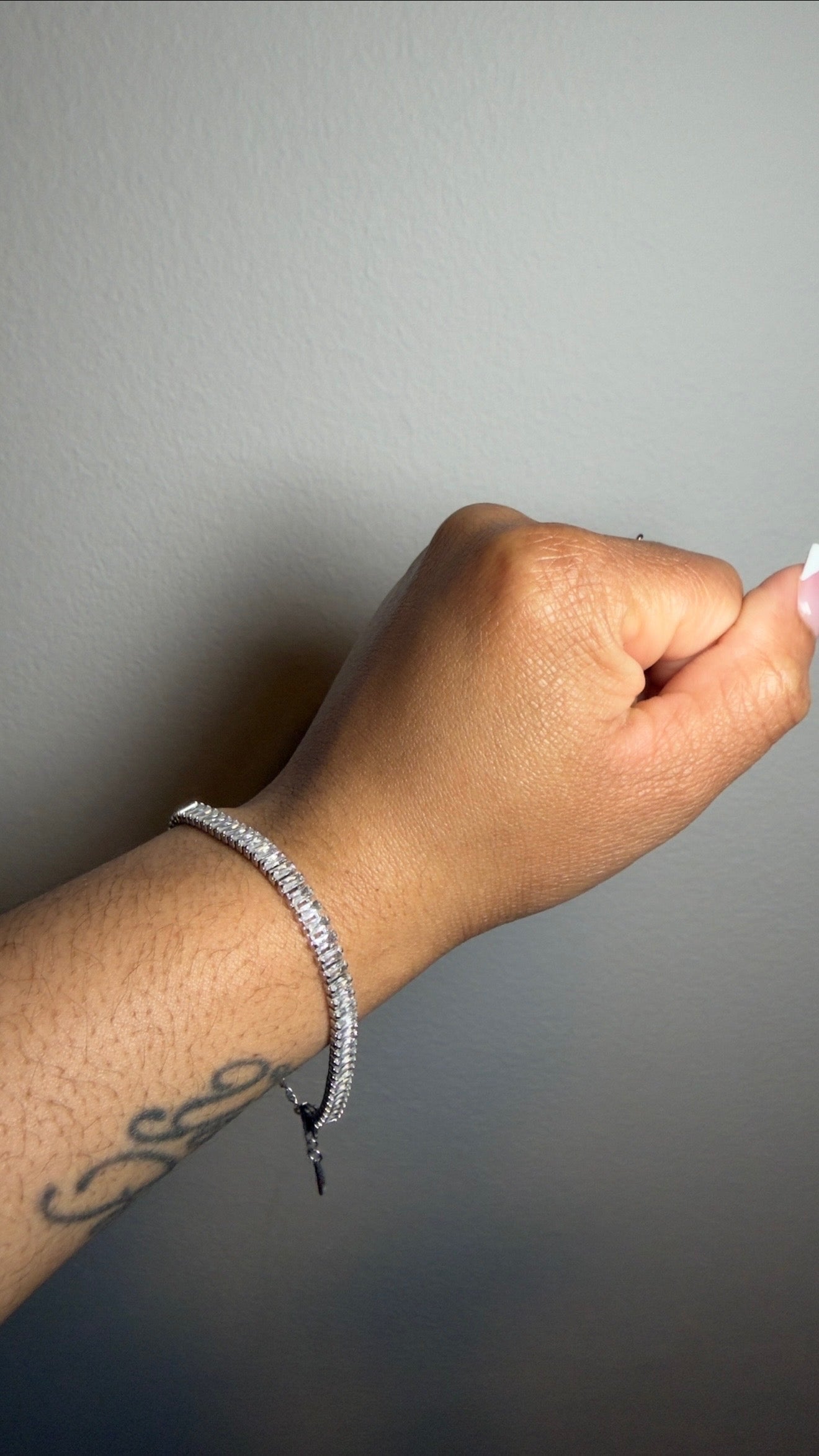 Silver Tennis Bracelet
