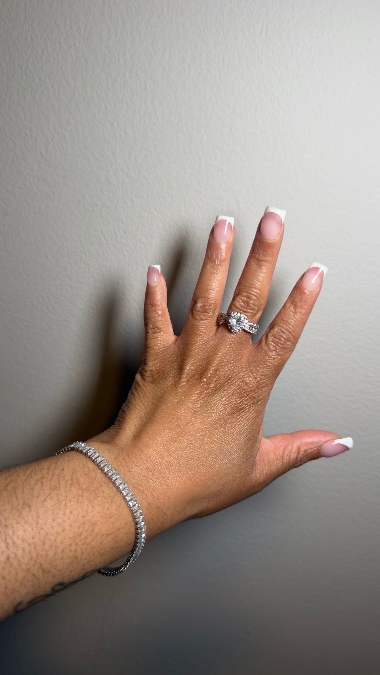 Silver Tennis Bracelet