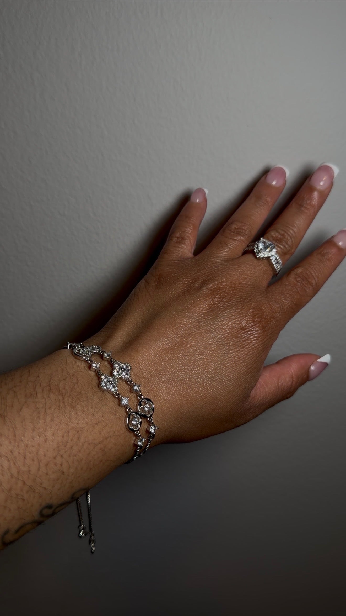Silver Cleef Bracelet